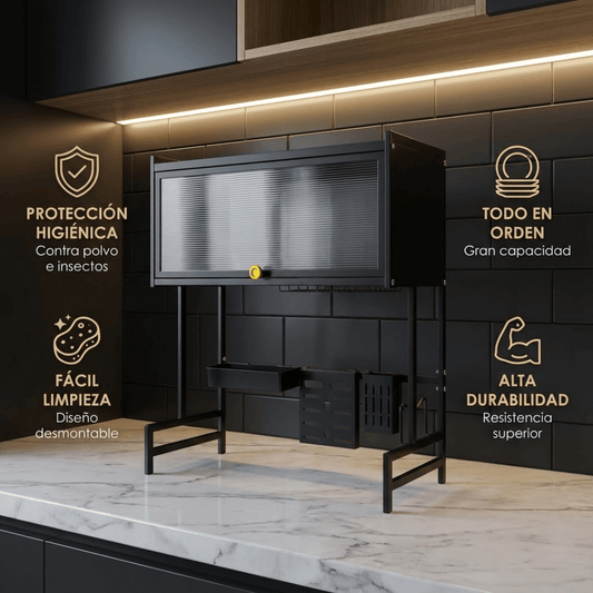 Organizador de Cocina 360° - Seca, Organiza y Protege.