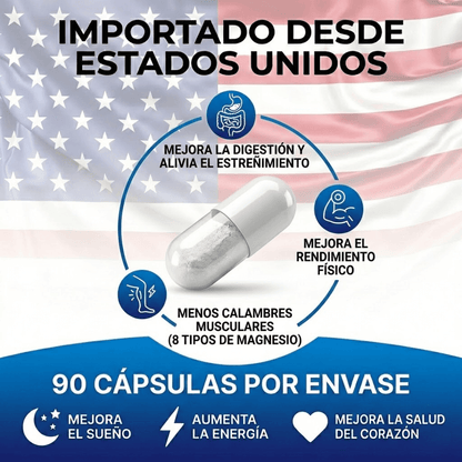 EL COMPLEJO DE MAGNESIO MÁS COMPLETO DEL MERCADO